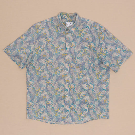 Paisley Kurzarmhemd, L