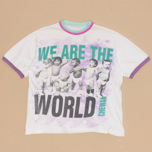 We Are The World T Shirt, XL