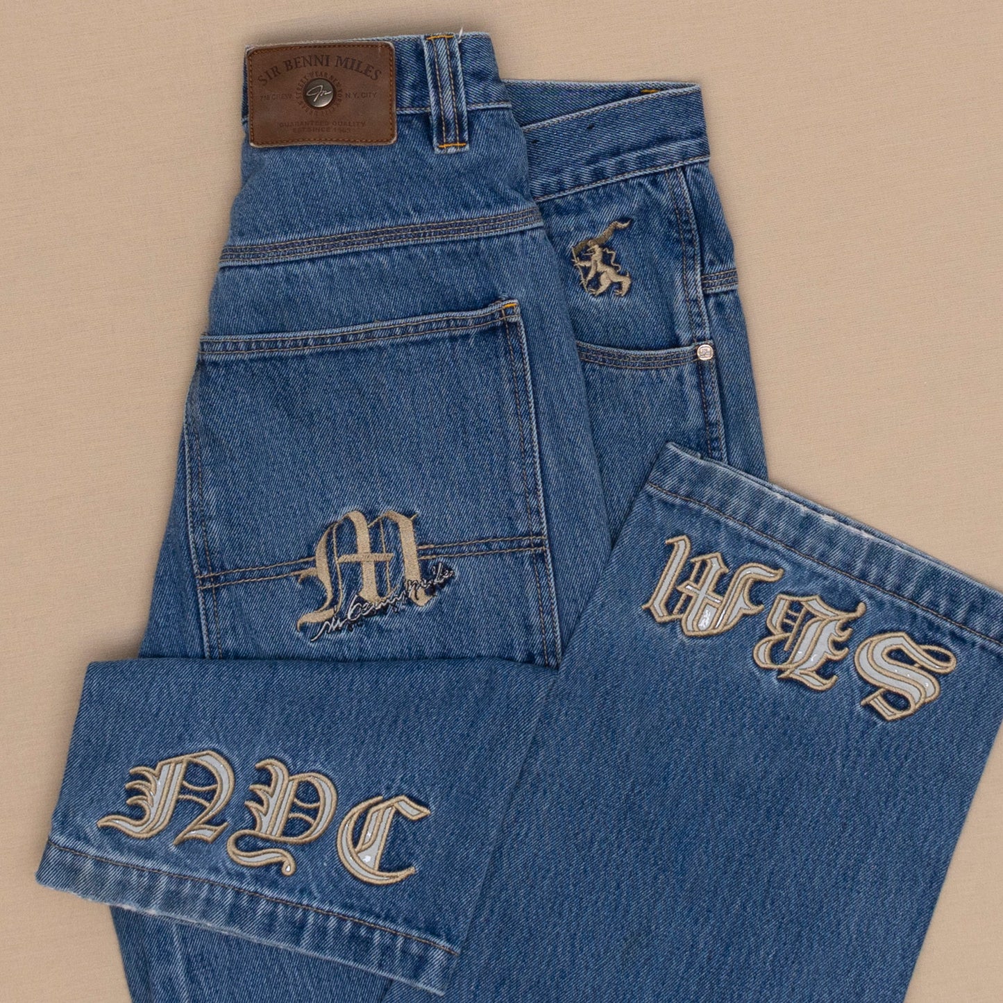 Sir Benni Miles Baggy Jeans, W32 L30