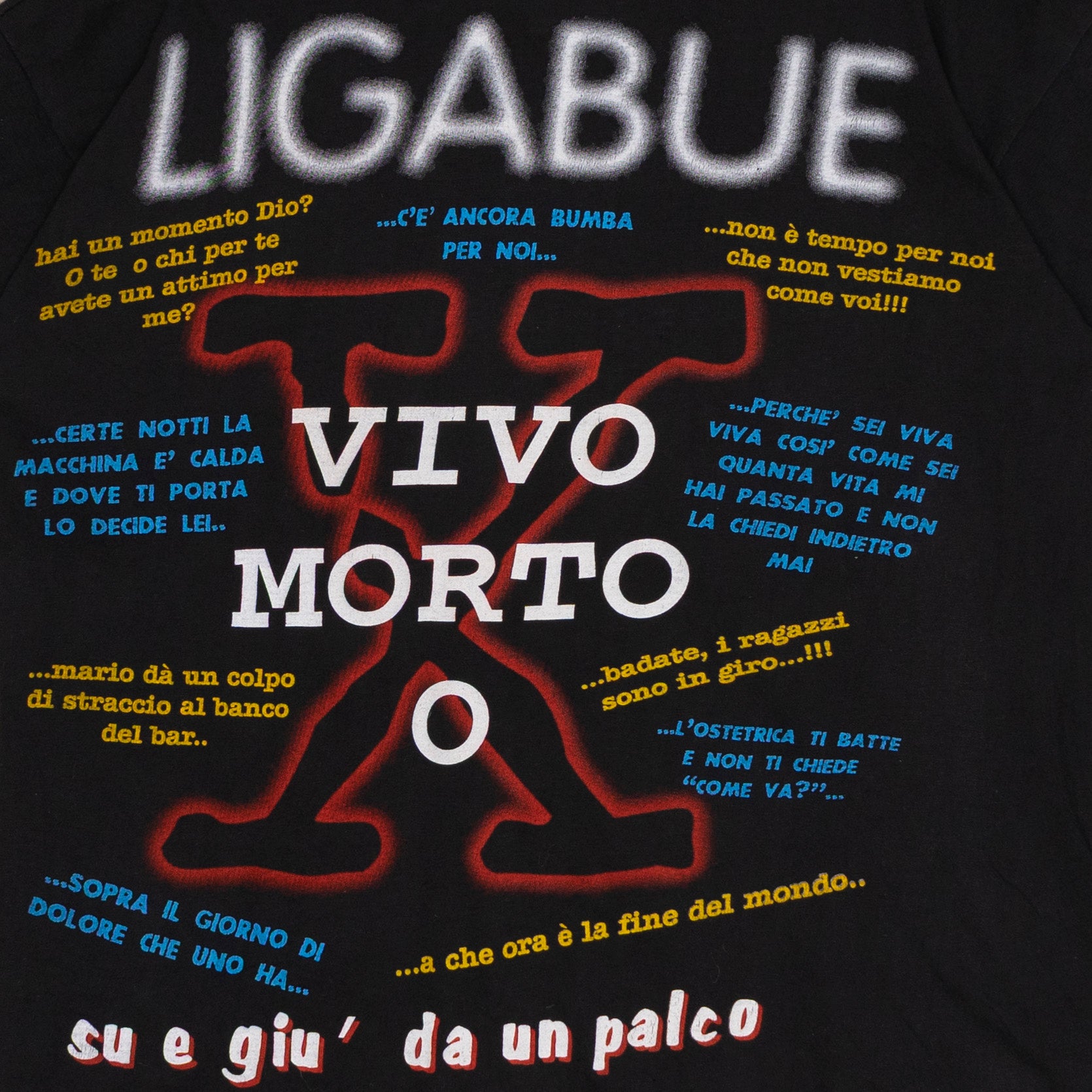 Ligabue Vivo Morto O X T Shirt, XL