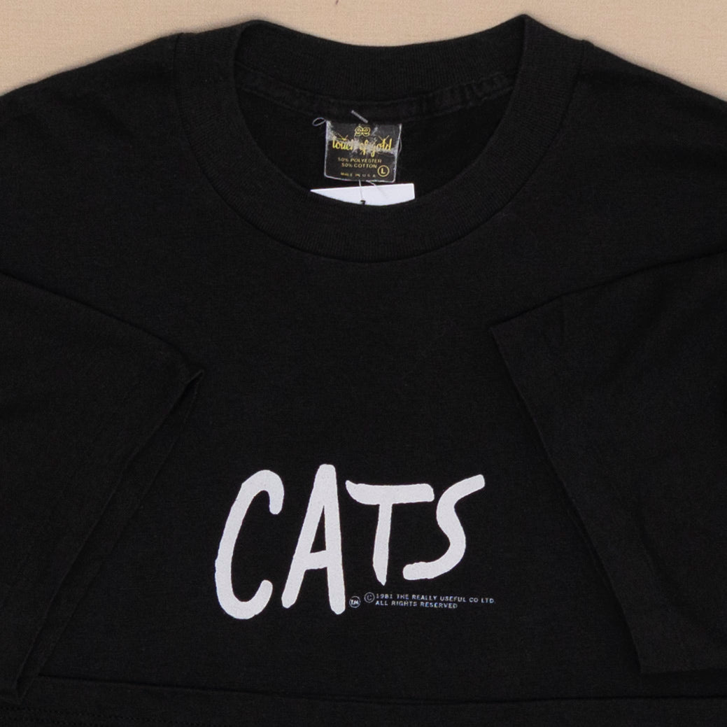 80s Cats Musical T Shirt, M