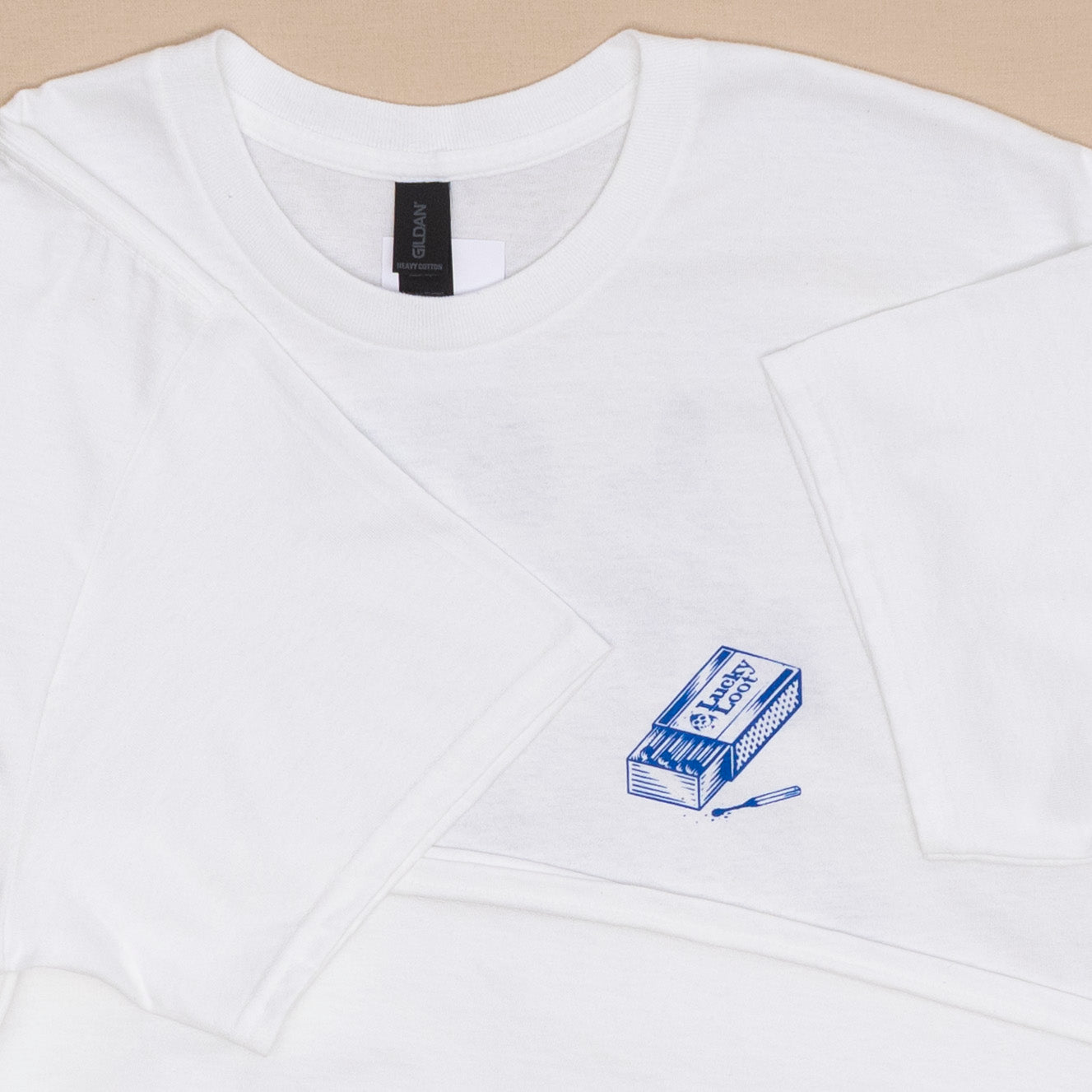 Live Laugh Loot T Shirt (weiß)