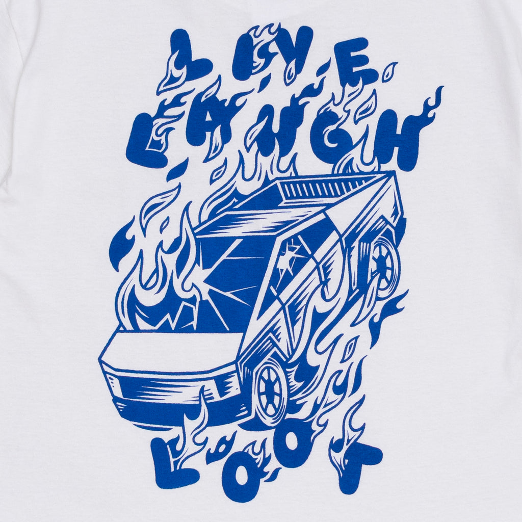 Live Laugh Loot T Shirt (weiß)