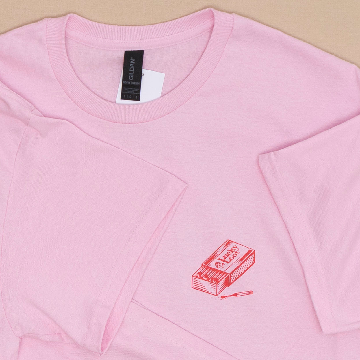 Live Laugh Loot T Shirt (rosa)