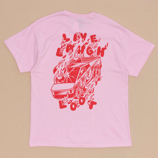 Live Laugh Loot T Shirt (rosa)