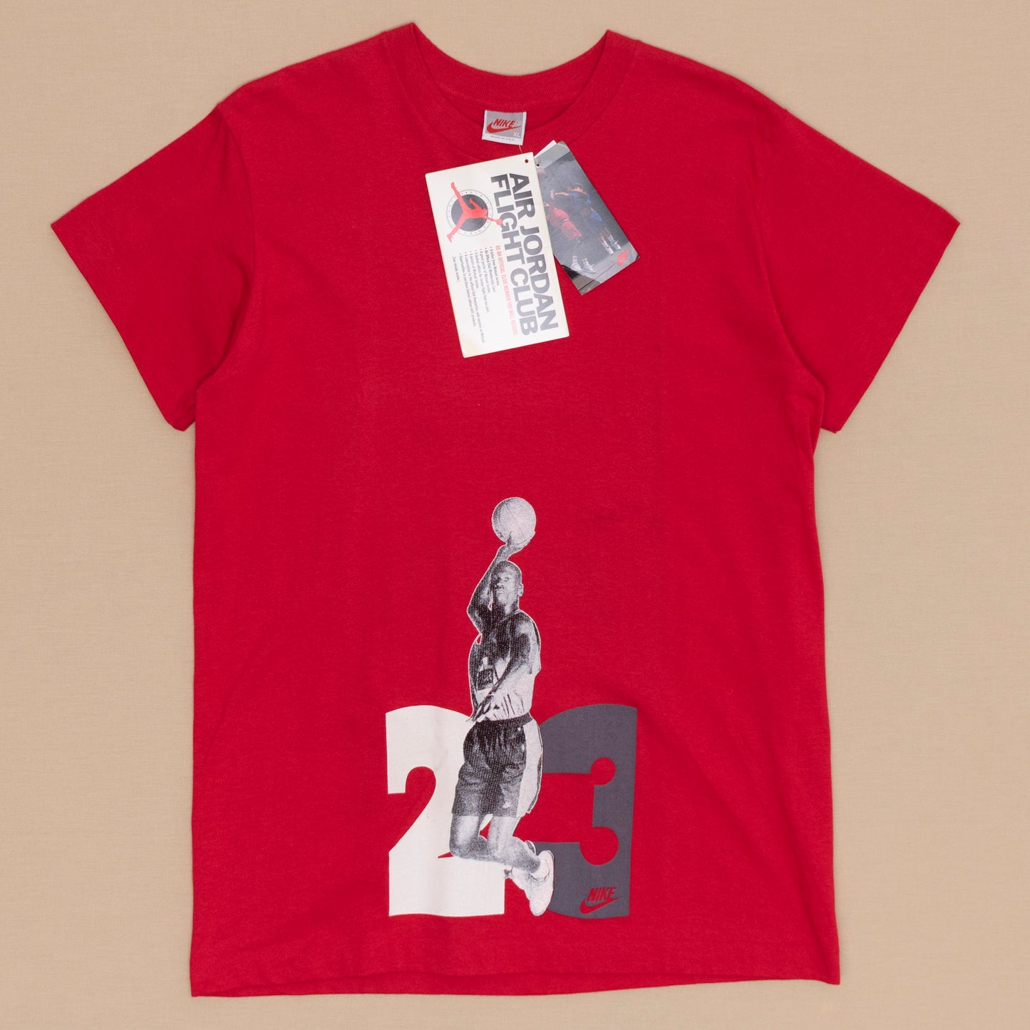 Deadstock Nike 23 Jordan Flight Club T Shirt, S