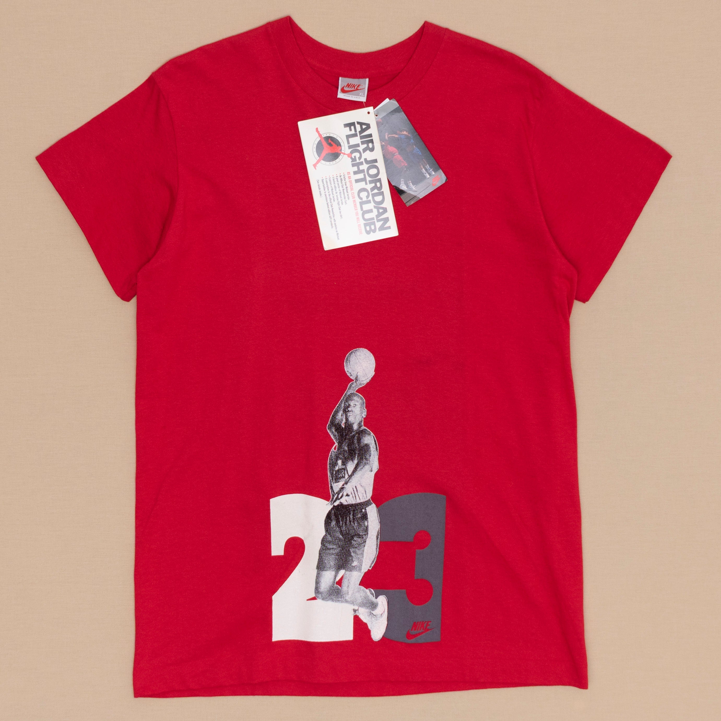 Deadstock Nike 23 Jordan Flight Club T Shirt, S