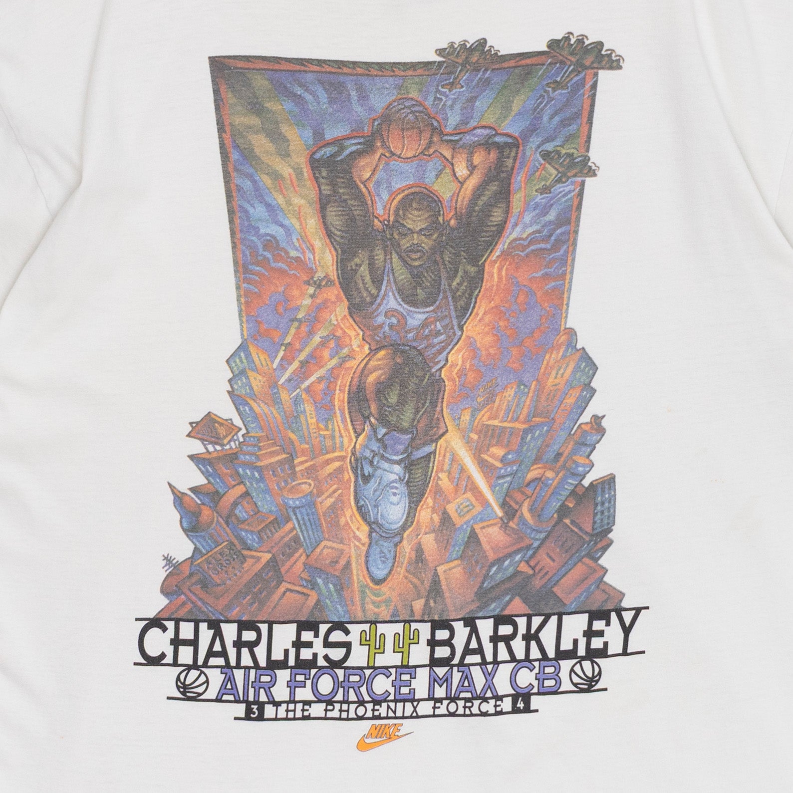 Nike Charles Barkley T Shirt, XL