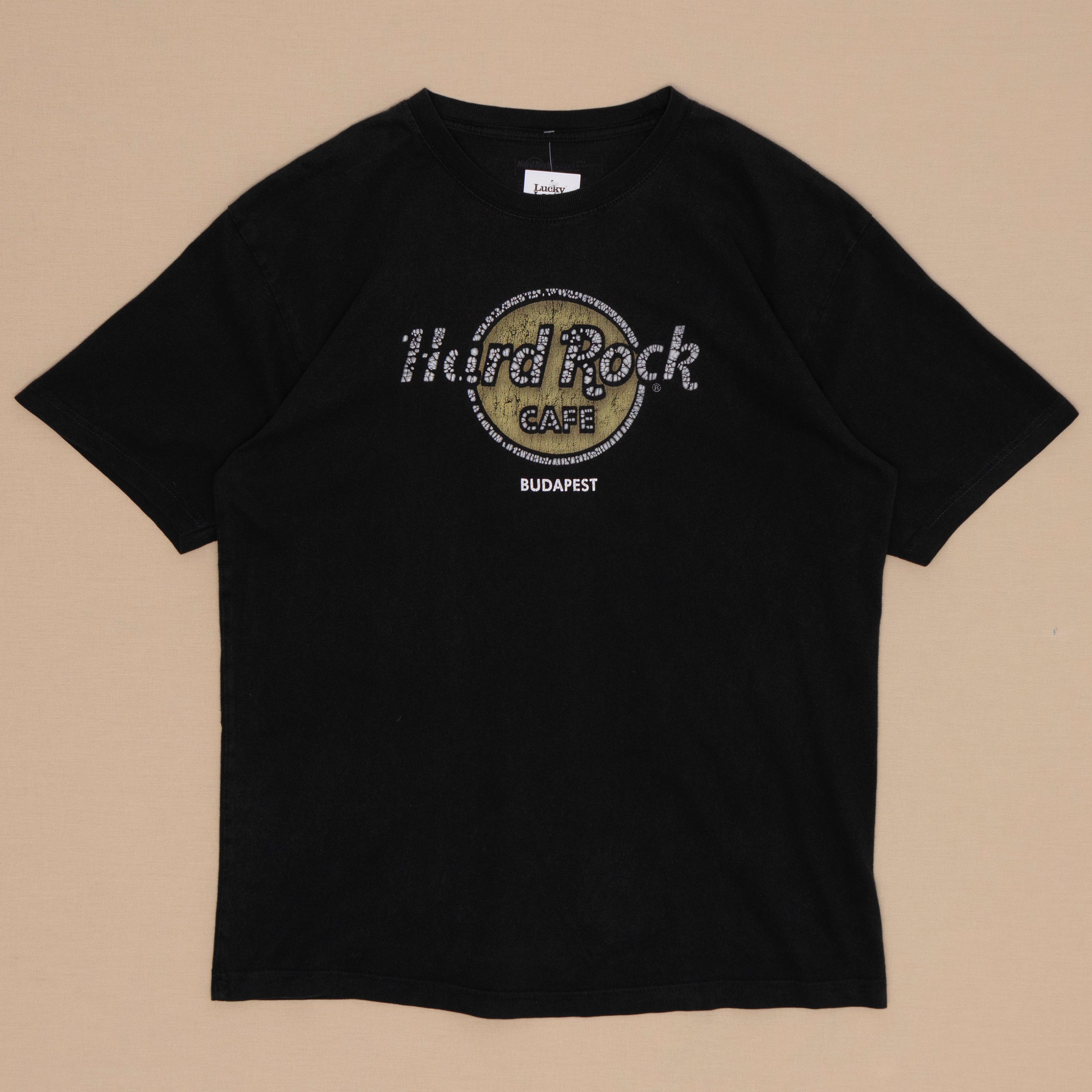 Hard Rock Cafe Budapest T Shirt, L