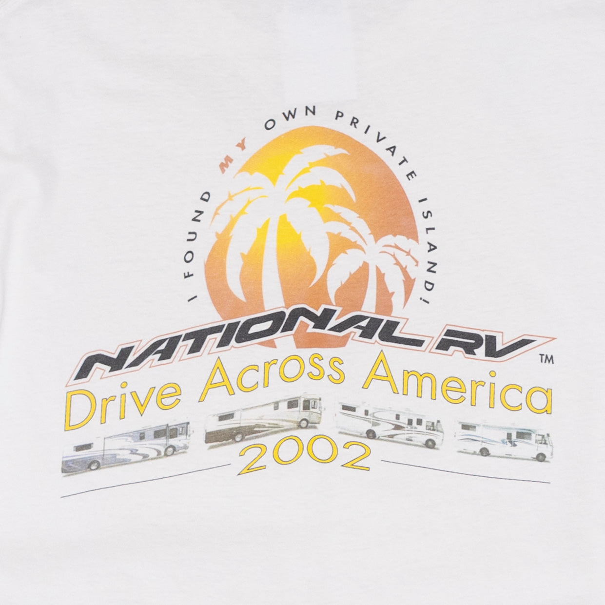 National RV T Shirt, XL