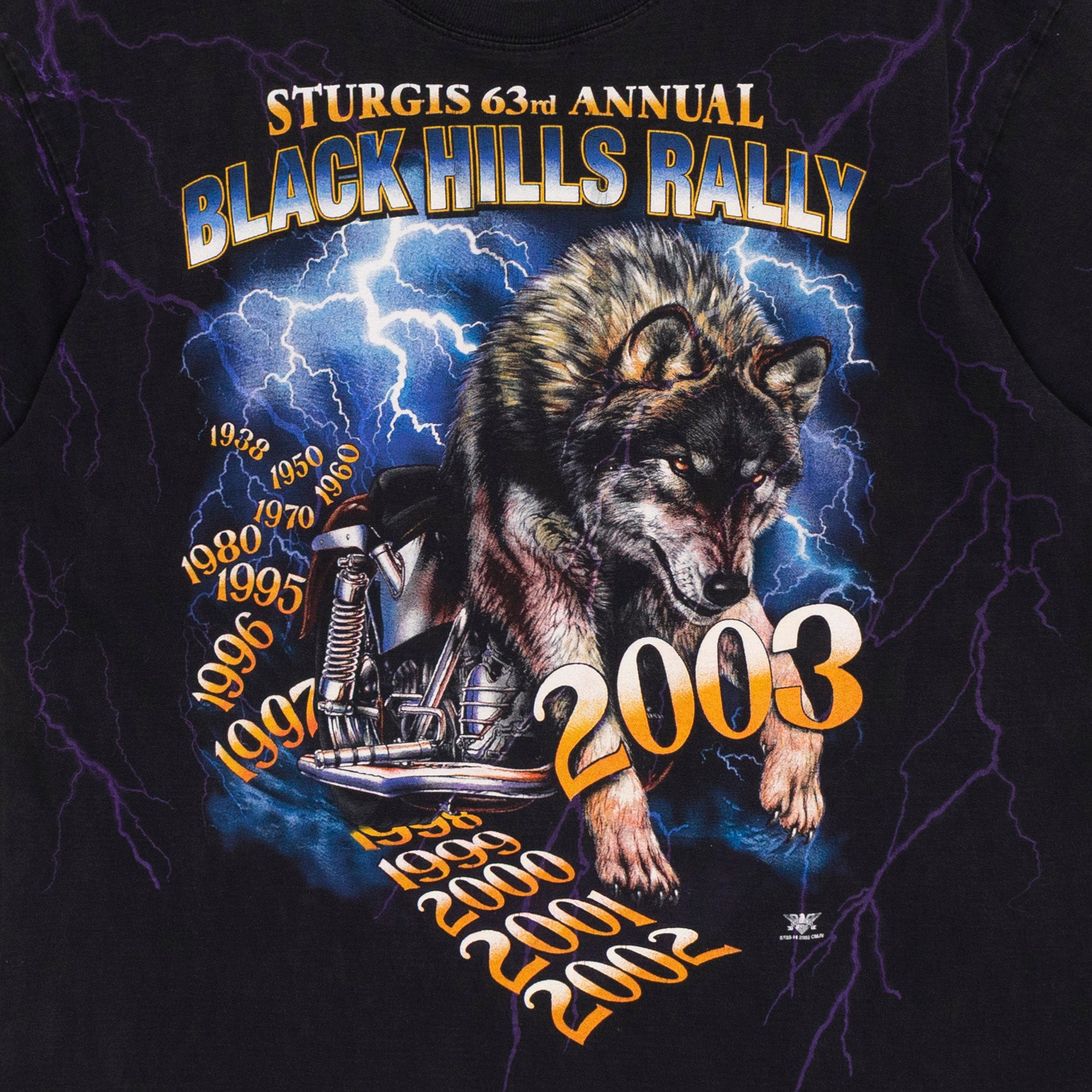 Sturgis Thunder T Shirt, L