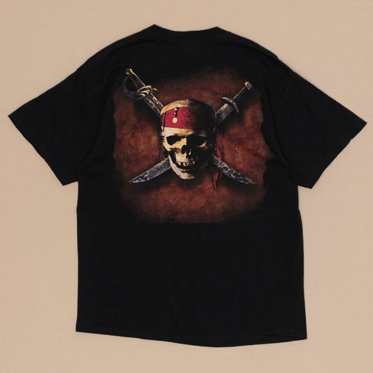 Pirates of the Caribbean T Shirt, L