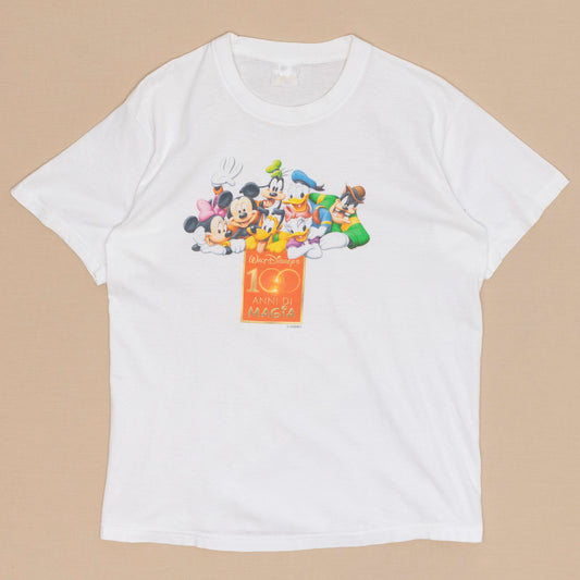 Disney 100th Anniversary T Shirt, L