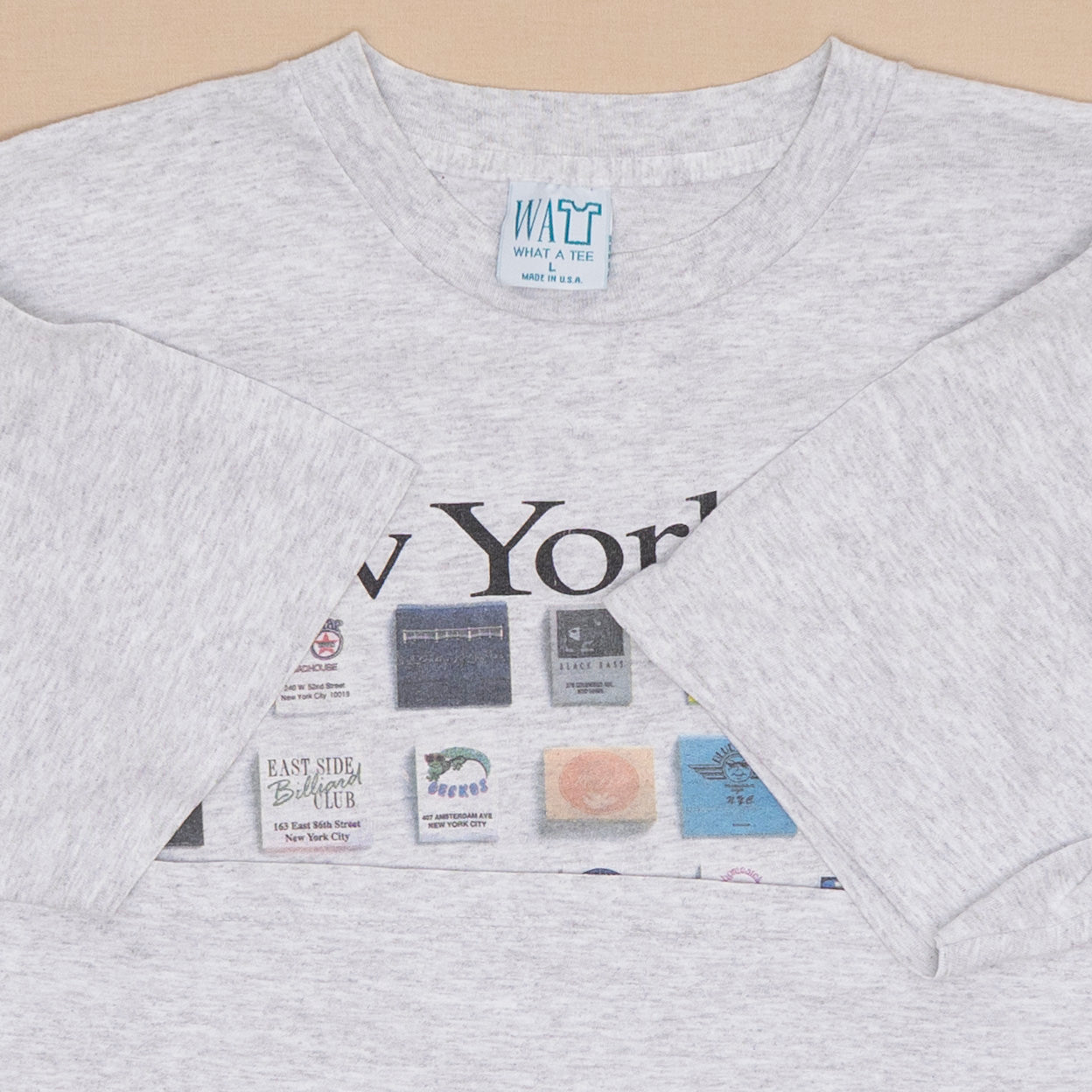 NYC Nightlights T Shirt, L