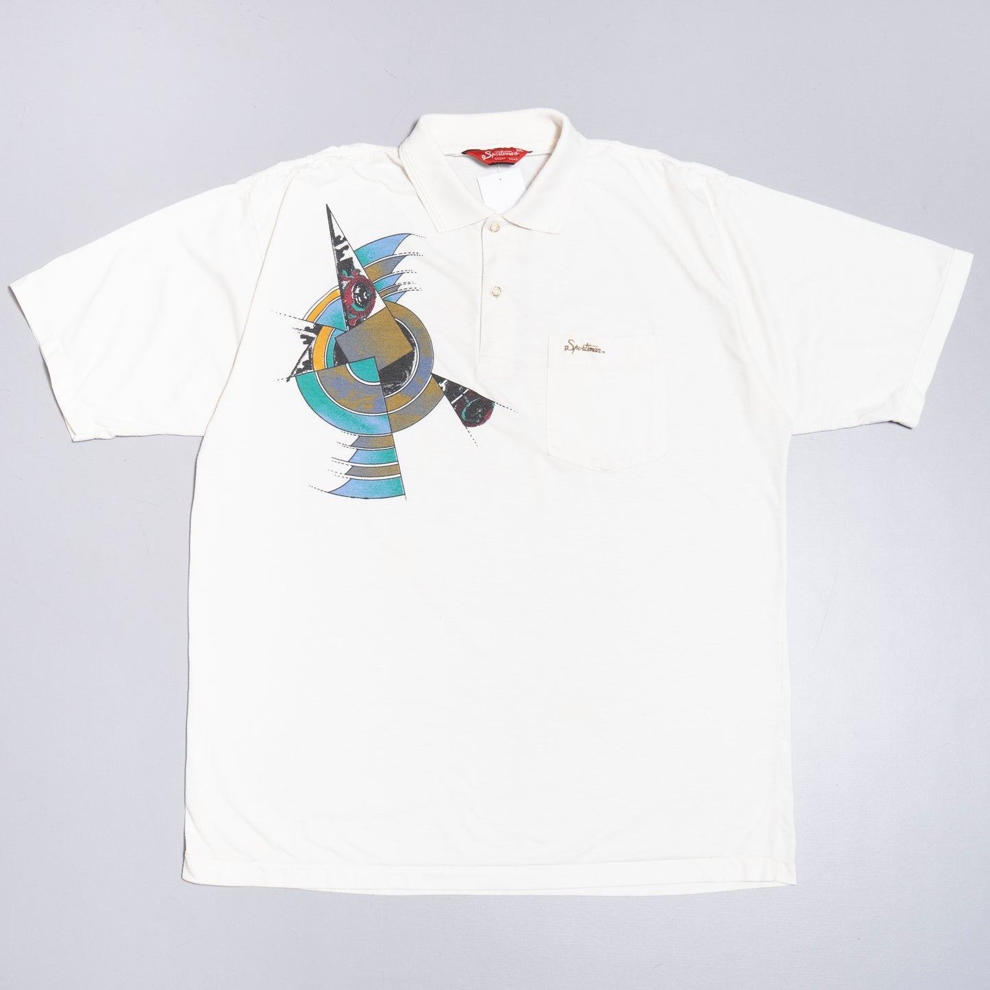 Sportsman Tennis Polo Shirt, XXL