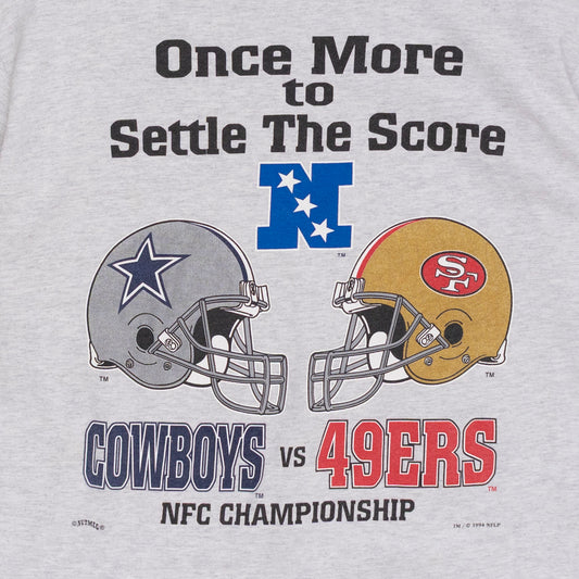 Cowboys vs. 49ers T Shirt, XL