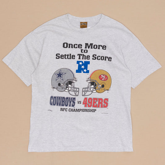 Cowboys vs. 49ers T Shirt, XL