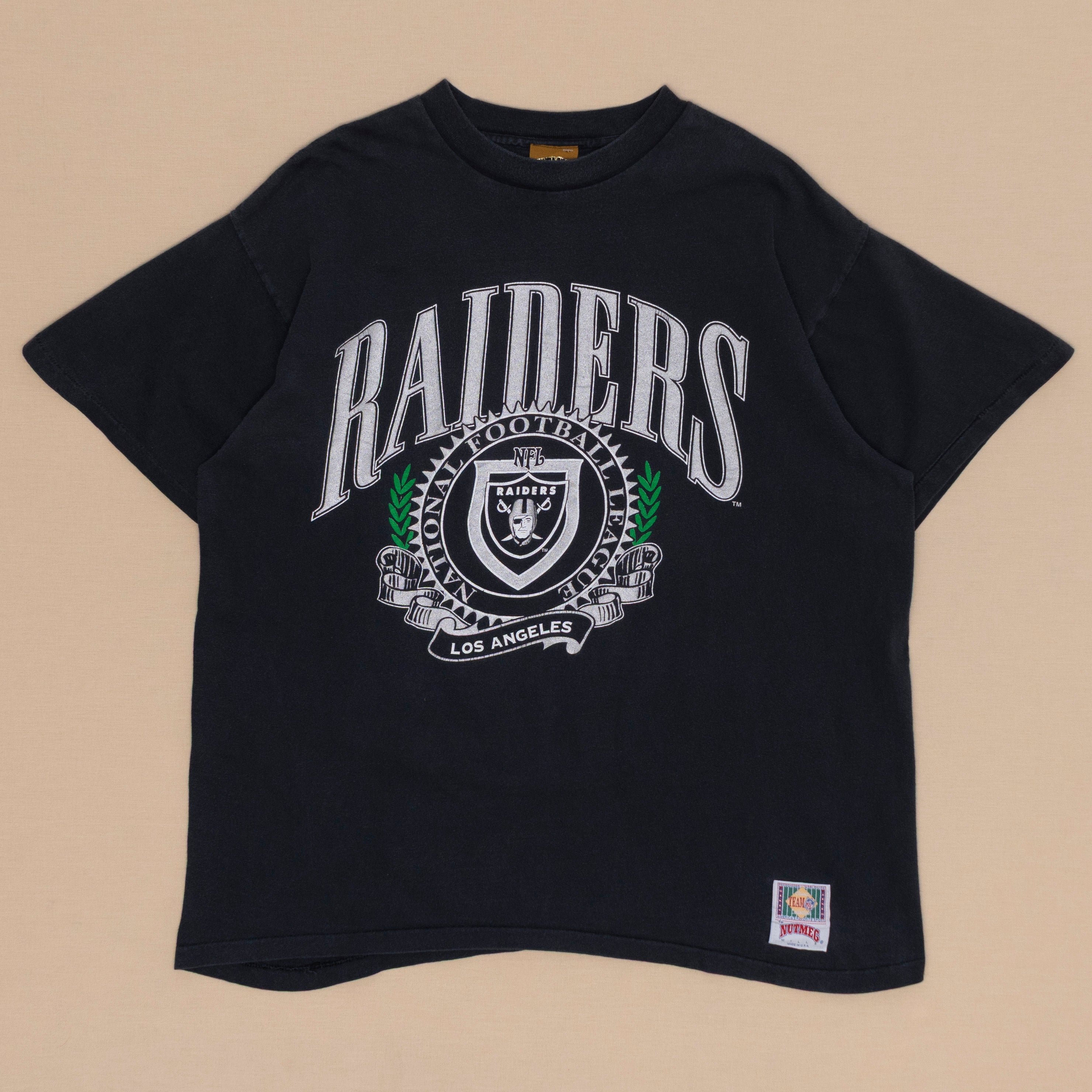 LA Raiders T Shirt, L
