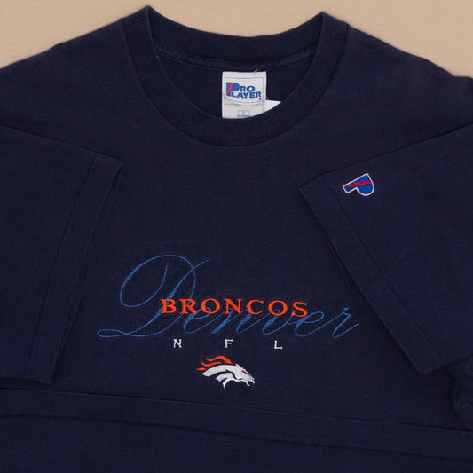Denver Broncos T Shirt, L