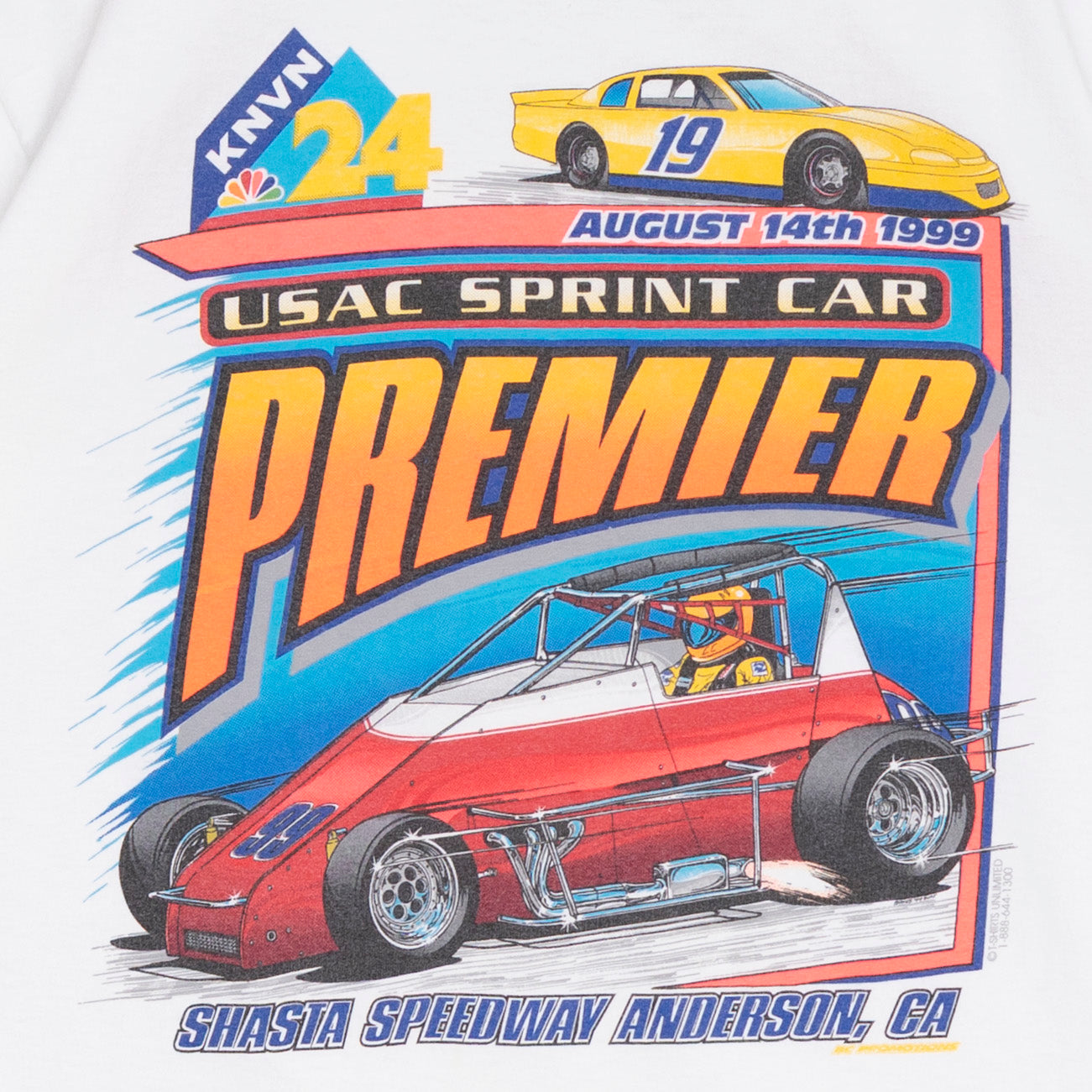 Sprint Car T Shirt, L