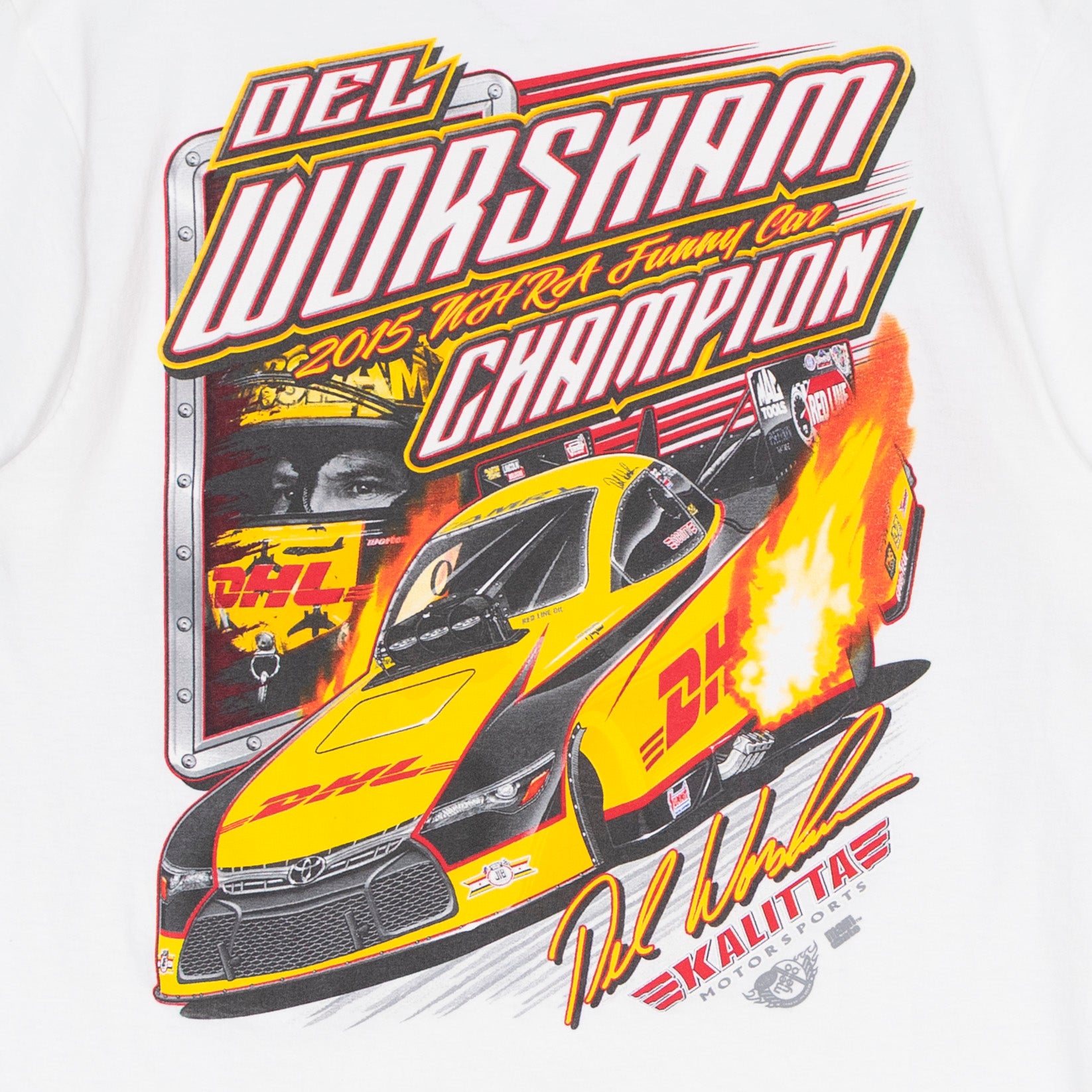 Del Worsham Racing T Shirt, L