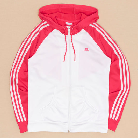 Adidas Hooded Tracktop, Womens M