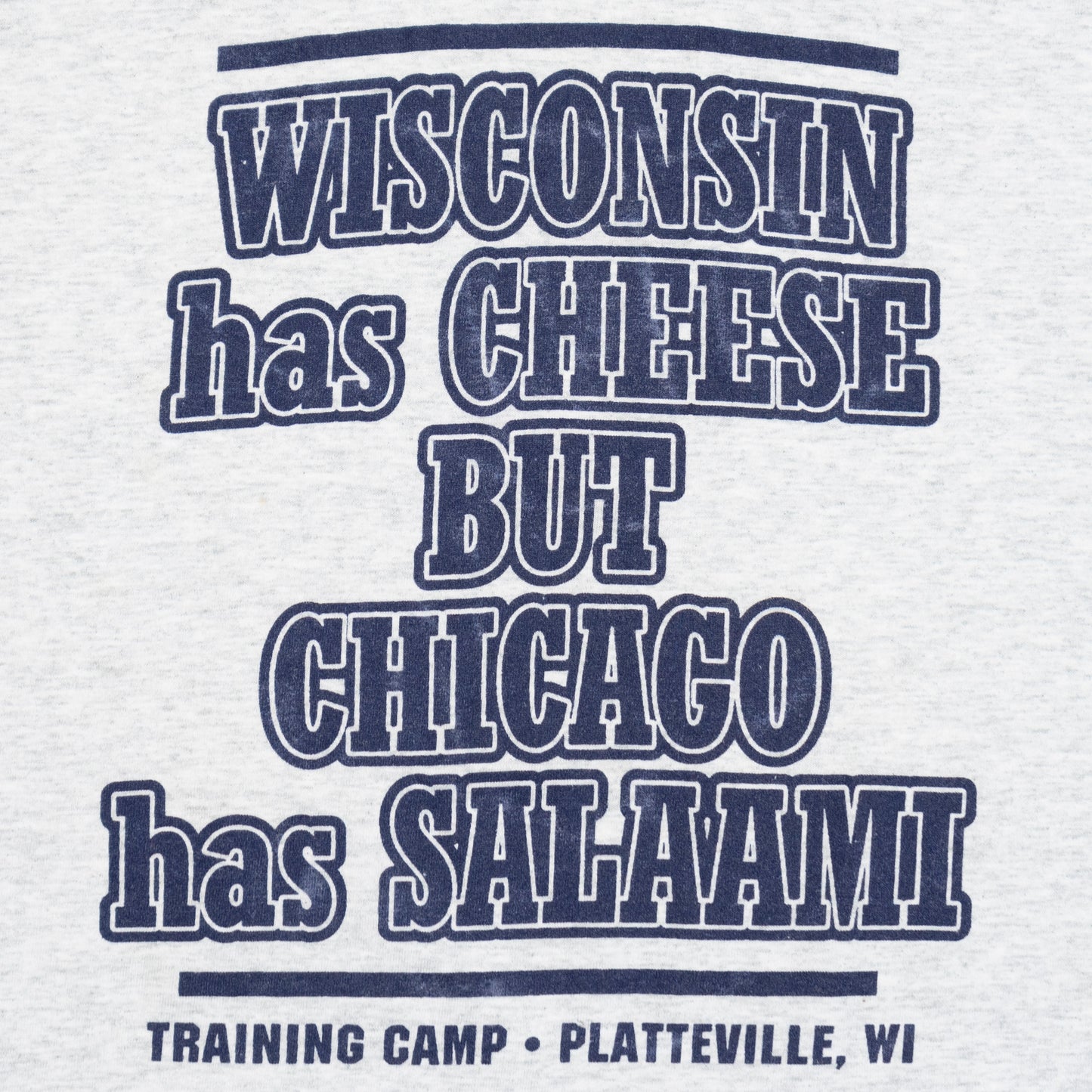 Wisconsin Training Camp T Shirt, L