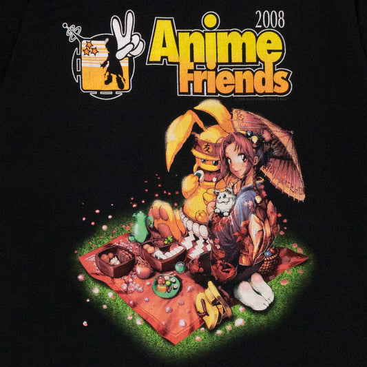 Anime Friends T Shirt, L