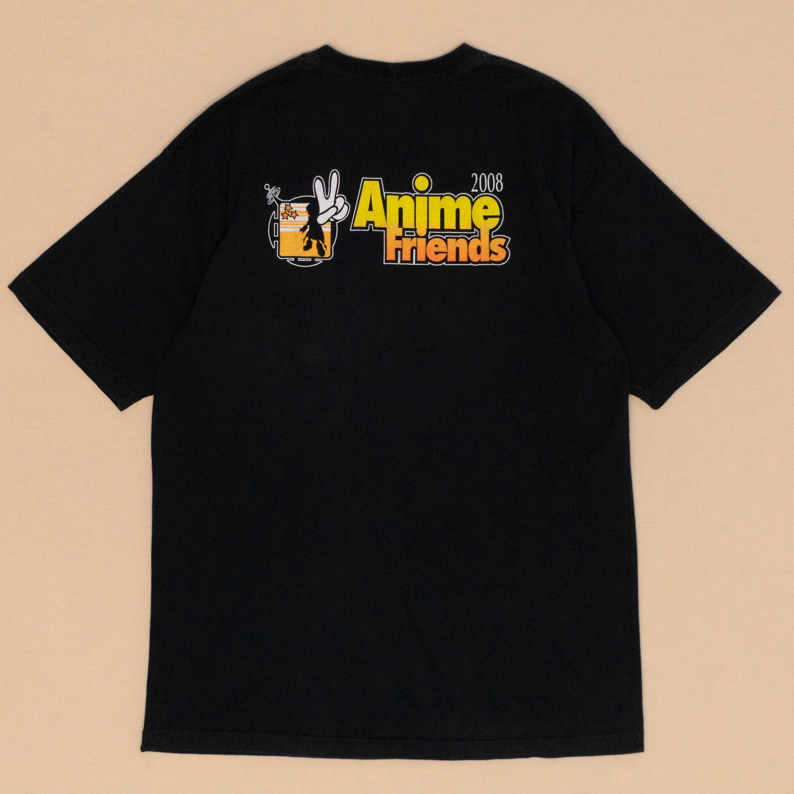 Anime Friends T Shirt, L