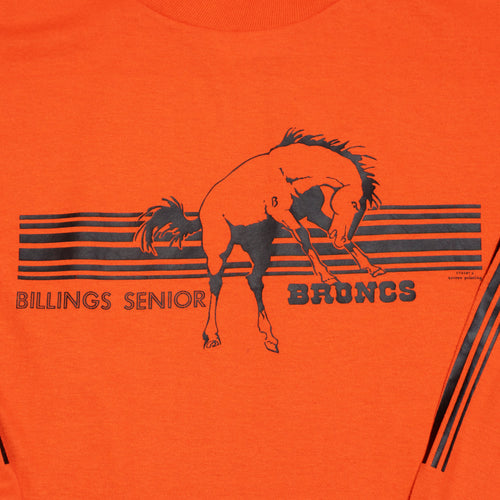 70s Billings Senior Broncs Longsleeve, S-M