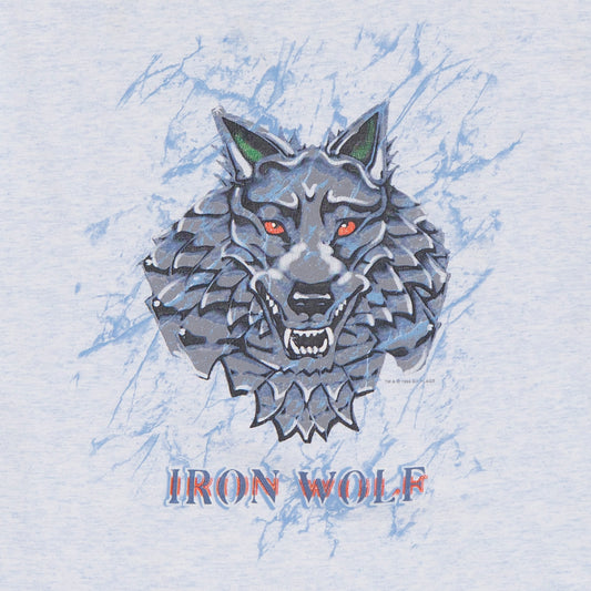 Iron Wolf Six Flags T Shirt, XXL