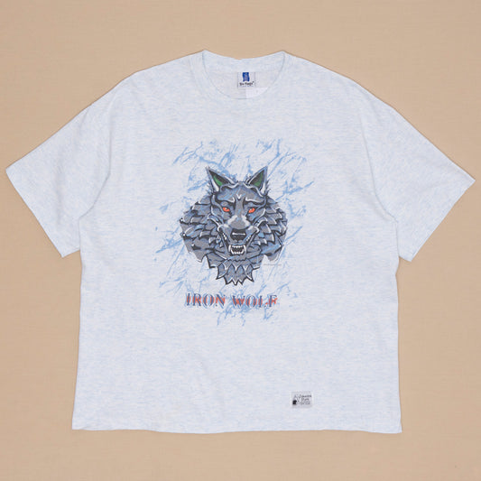 Iron Wolf Six Flags T Shirt, XXL
