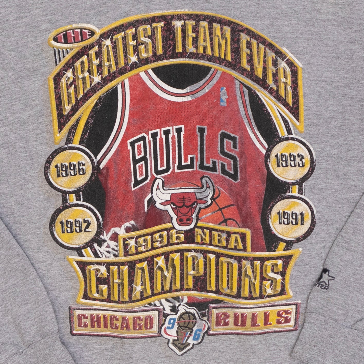 Chicago Bulls Starter Sweater, L