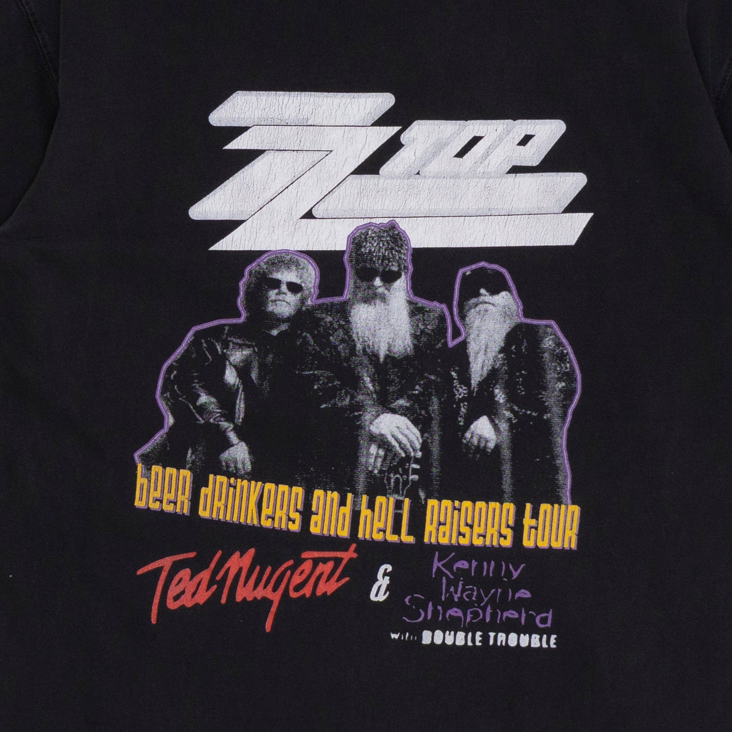 ZZ Top Tour T Shirt, M