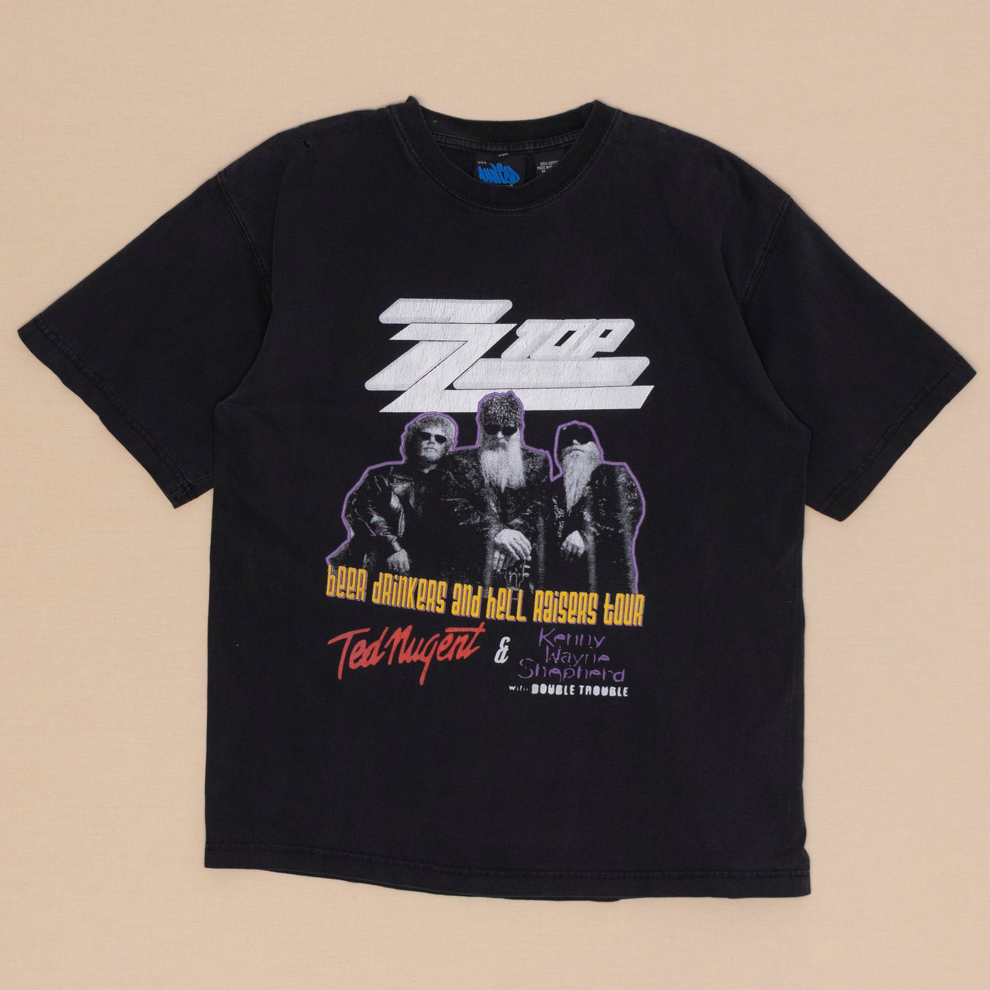 ZZ Top Tour T Shirt, M