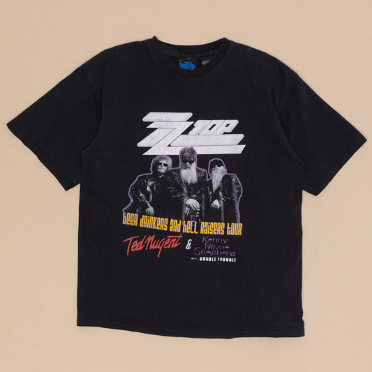 ZZ Top Tour T Shirt, M