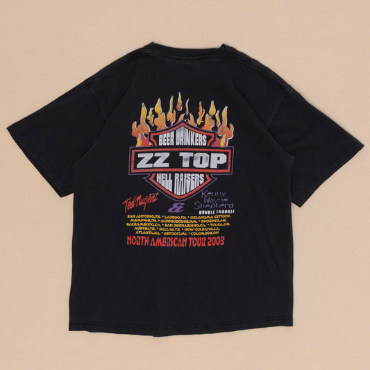 ZZ Top Tour T Shirt, M