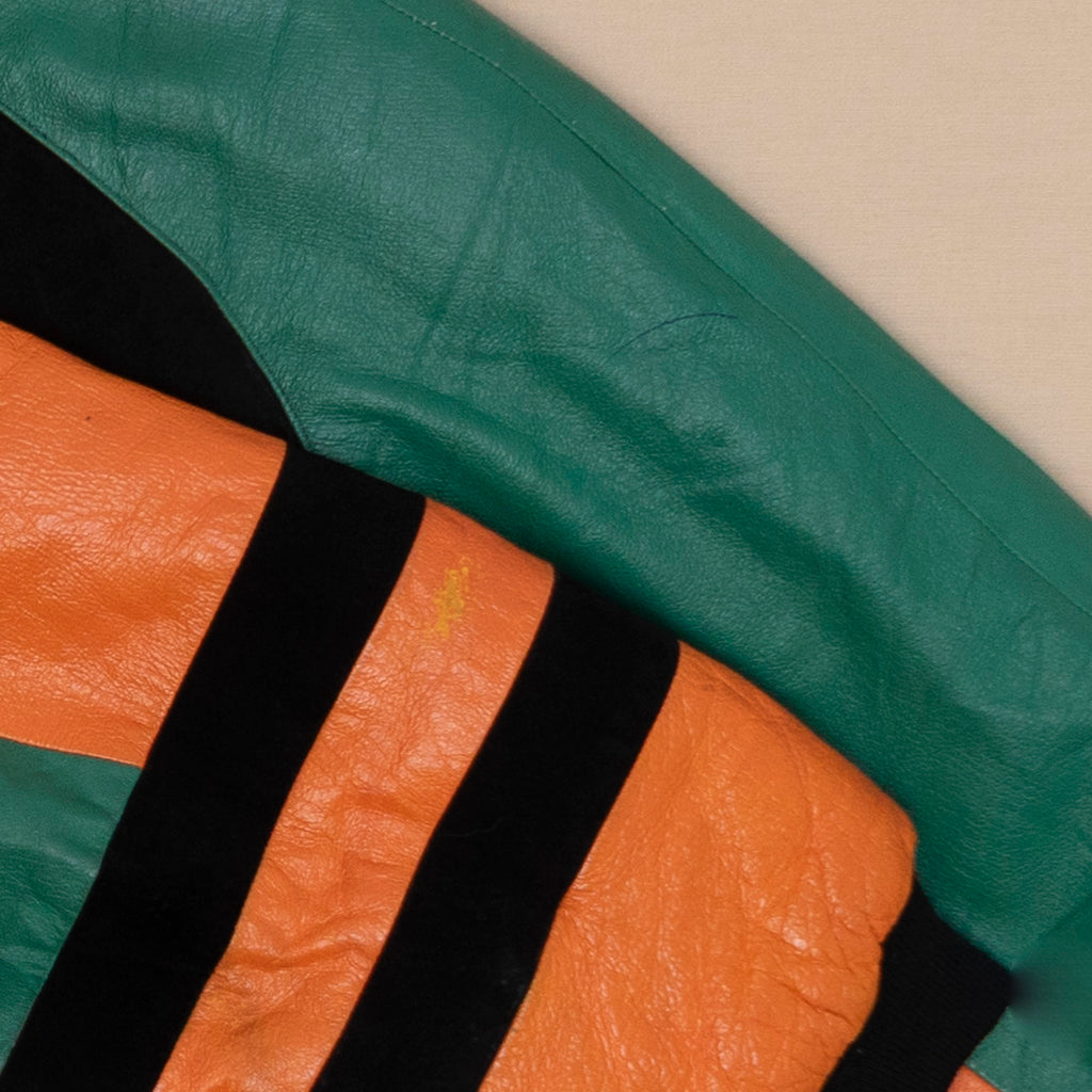 Miami Hurricanes Lederjacke, L