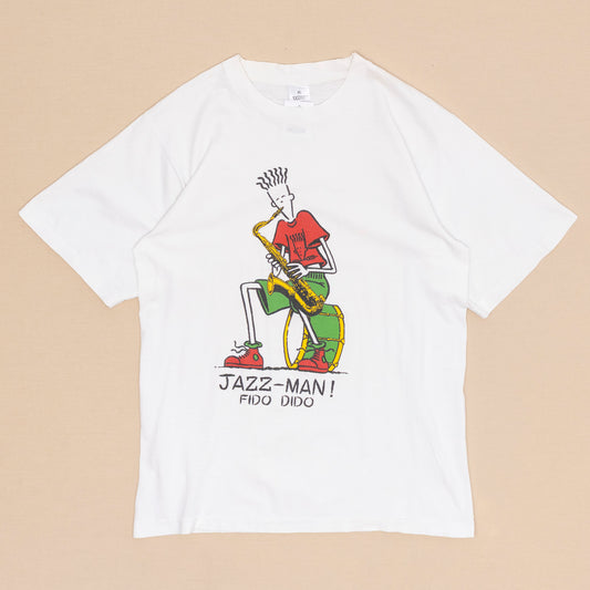 Fido Dido Saxophone T Shirt, L