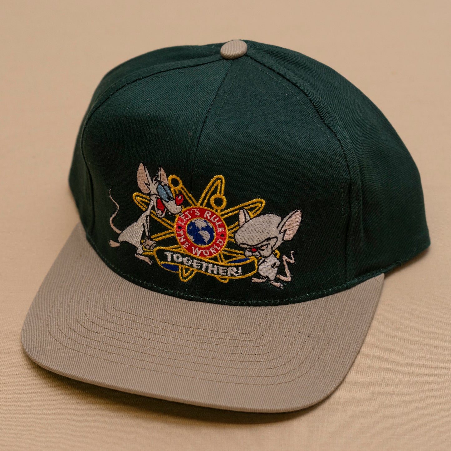 Deadstock Pinky and the Brain Snapback