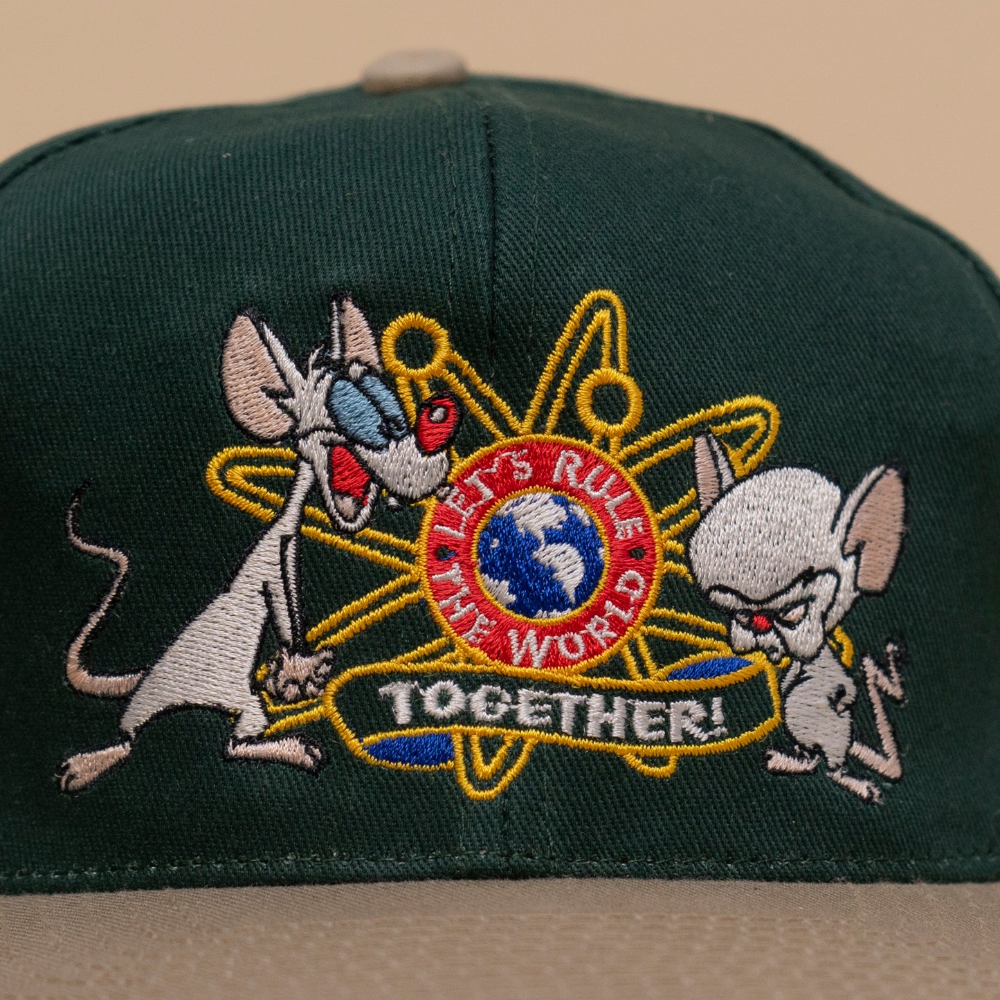 Deadstock Pinky and the Brain Snapback