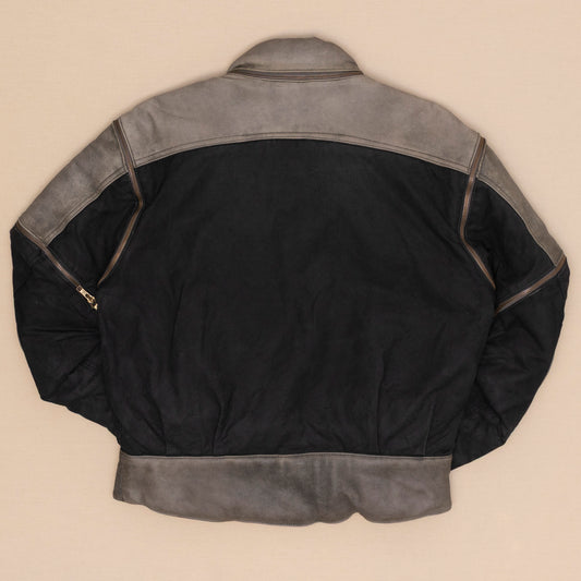 Motorrad Lederjacke, L