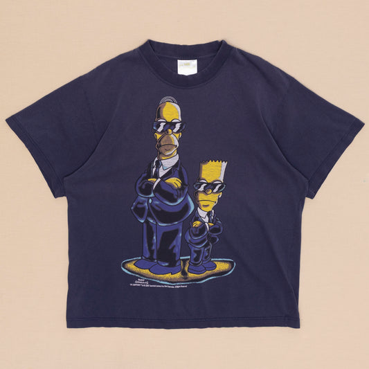 Simpsons MIB T Shirt, L