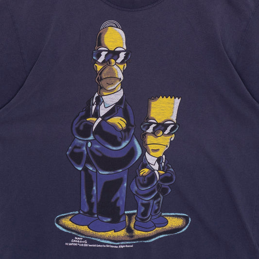Simpsons MIB T Shirt, L