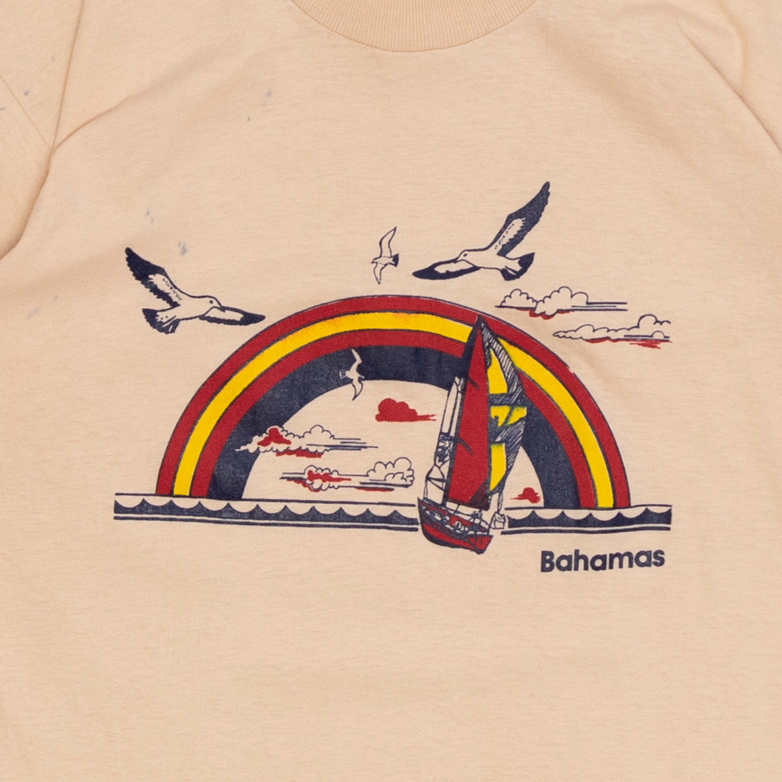 80s Bahamas Souvenir T Shirt, Womens M