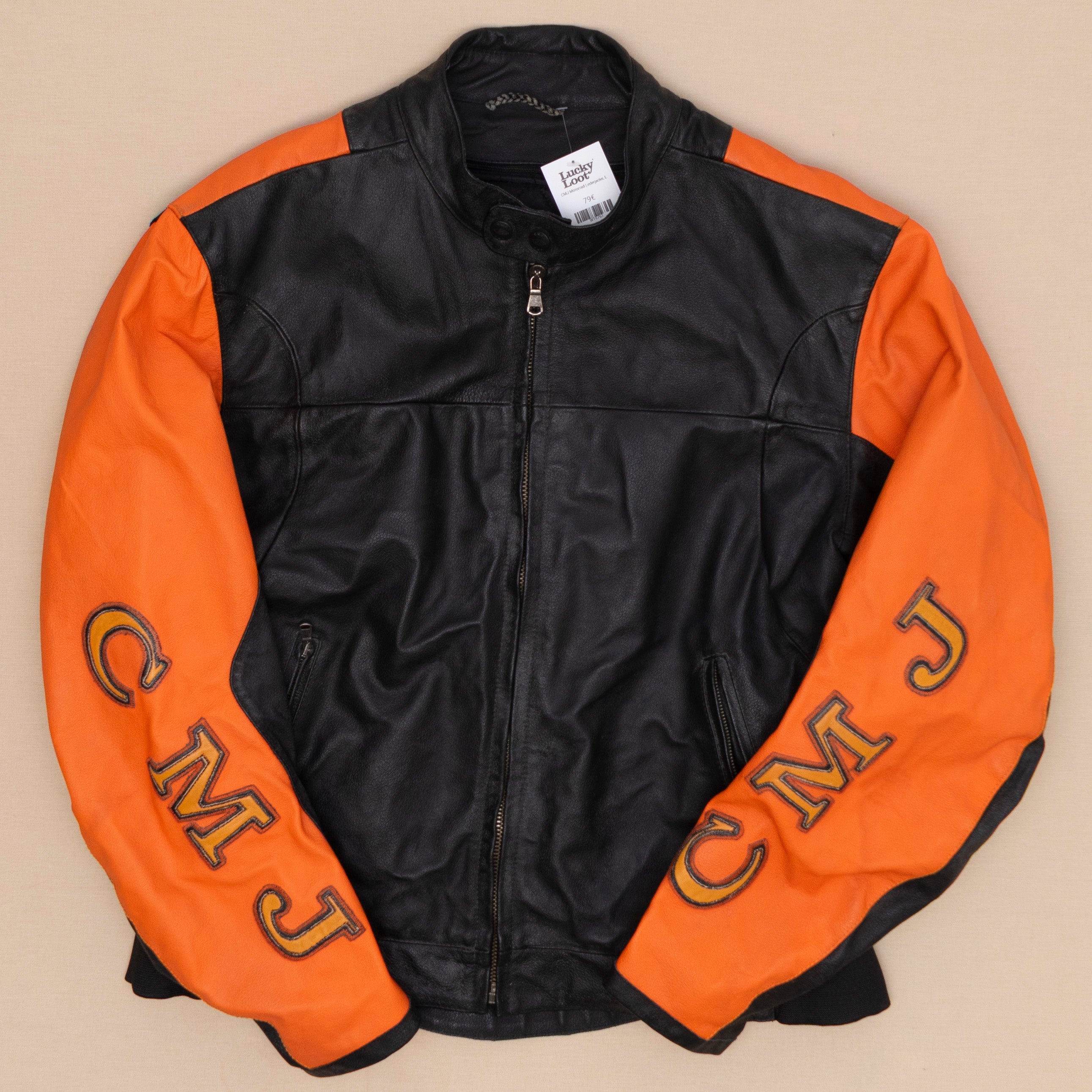 CMJ Motorrad Lederjacke, L