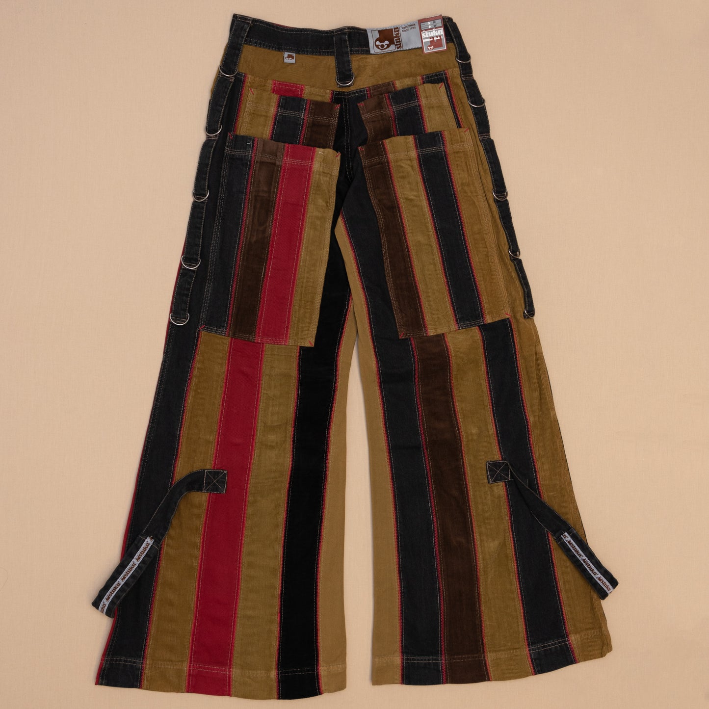 Deadstock Patchwork Cord Rave Pants