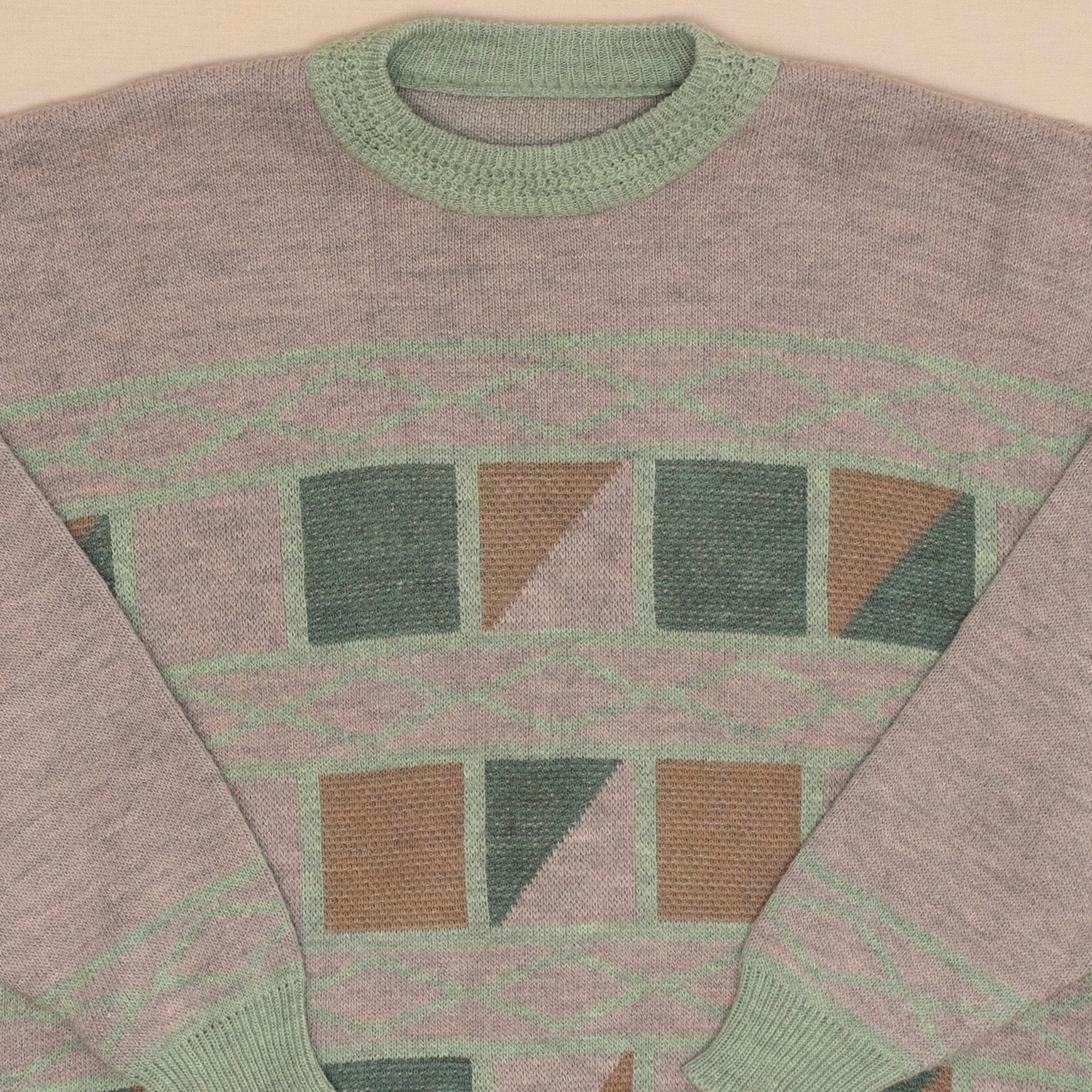 Pastell Strickpullover, L