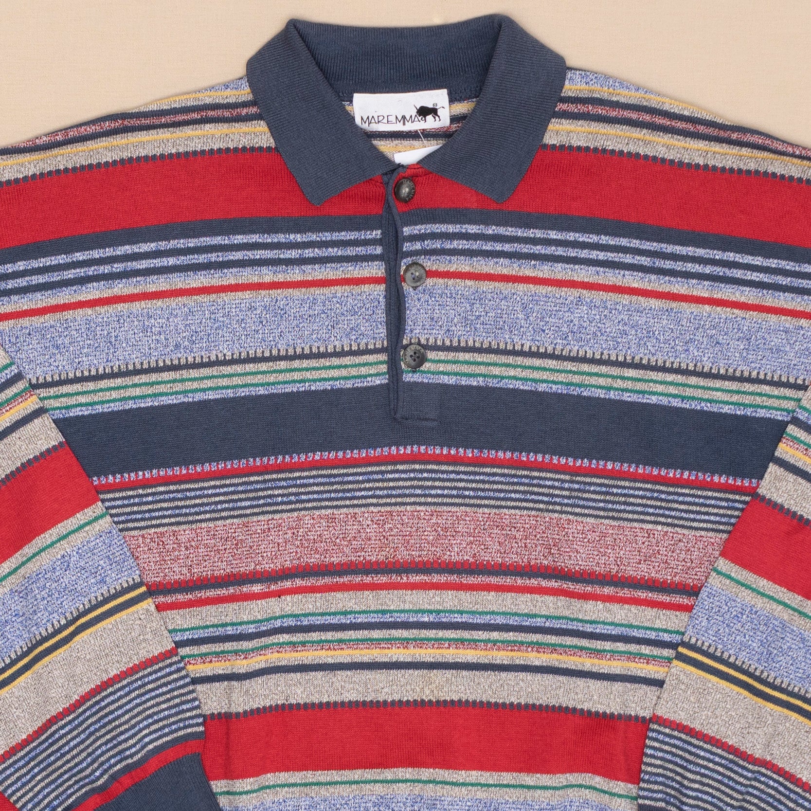 Polo Strickpullover, L
