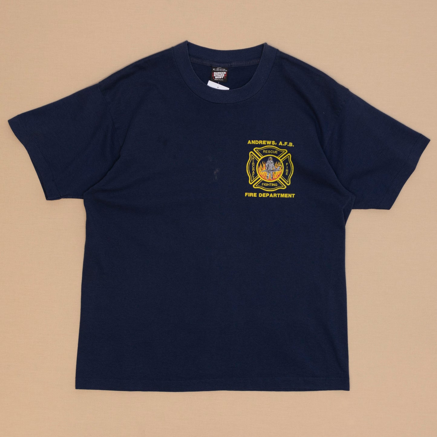 Air Force Fire Department T Shirt, XL